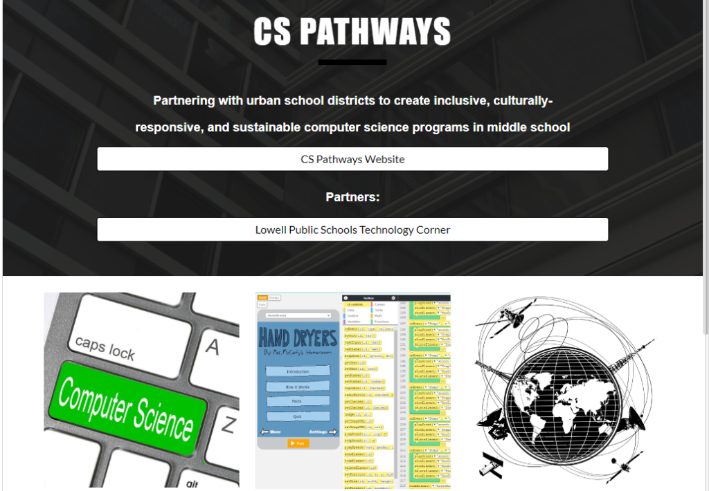 CS Pathways Curriculum Web Site